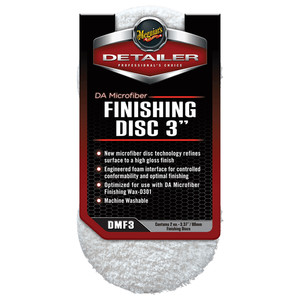 MEGUIAR'S DA Microfiber Finishing Disc 3″ / 86mm - DMF3 - (2-pack)