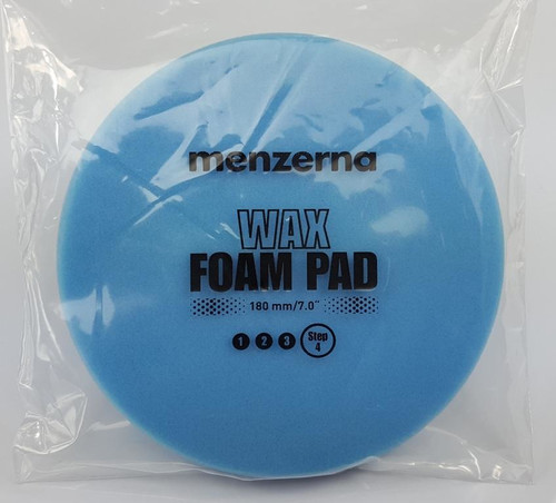 MENZERNA WAX FOAM PAD BLUE - 180mm