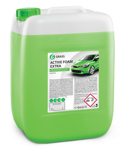 GRASS - Active Foam EXTRA - skoncentrowany środek do bezdotykowego mycia samochodów osobowych i ciężarowych 23kg