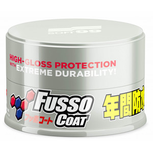 Soft99 Fusso Coat 12 Months Wax Light New Formula - Wosk do jasnych lakierów - NOWOŚĆ