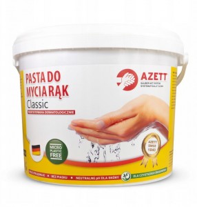 Pasta BHP do mycia rąk - AZETT HANDWASCHPASTE CLASSIC  5L
