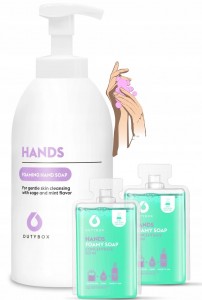 DUTYBOX - HANDS SET - Komplet mydło w piance do mycia rąk