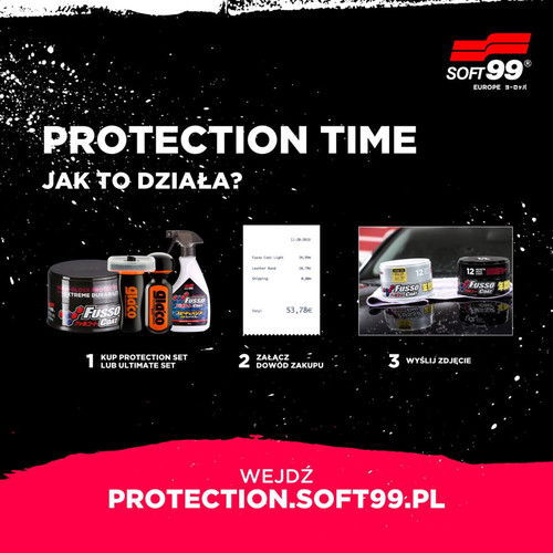 SOFT99 - Protection Fusso Set Dark - zestaw Promocyjny - KONKURS